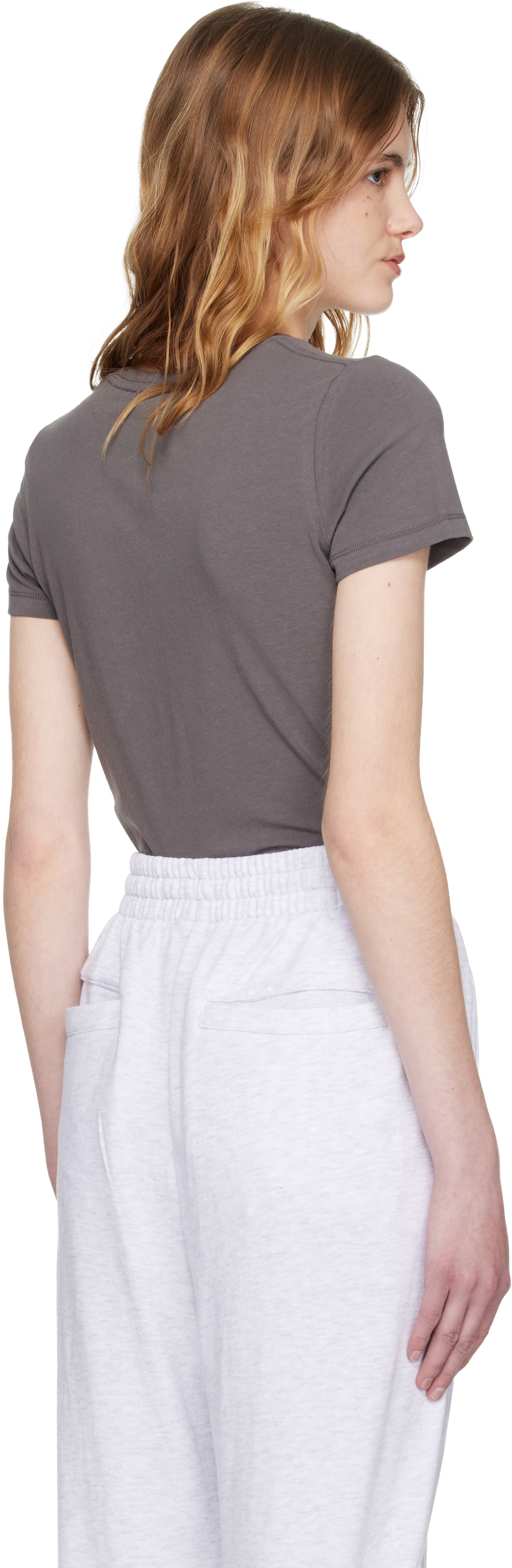OPEN YY Gray Rocking Baby T-shirt