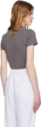 OPEN YY Gray Rocking Baby T-shirt