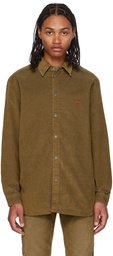 Diesel Tan D-Simply-Over Shirt