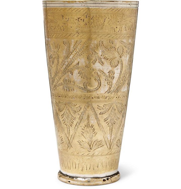 Photo: Roman & Williams Guild - Brass Lassi Vase - Gold