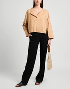 Manila Grace Womens Top Sand