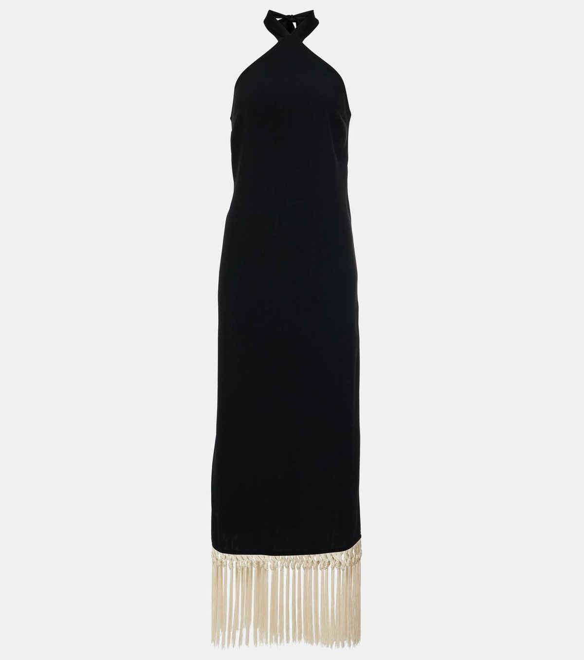 ワンピースその他 Taller Marmo Black dress in crepe cady with scarf Taller Marmo Black dress in crêpe cady with scarf | TheDoubleF
