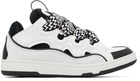 Lanvin White Curb Sneakers