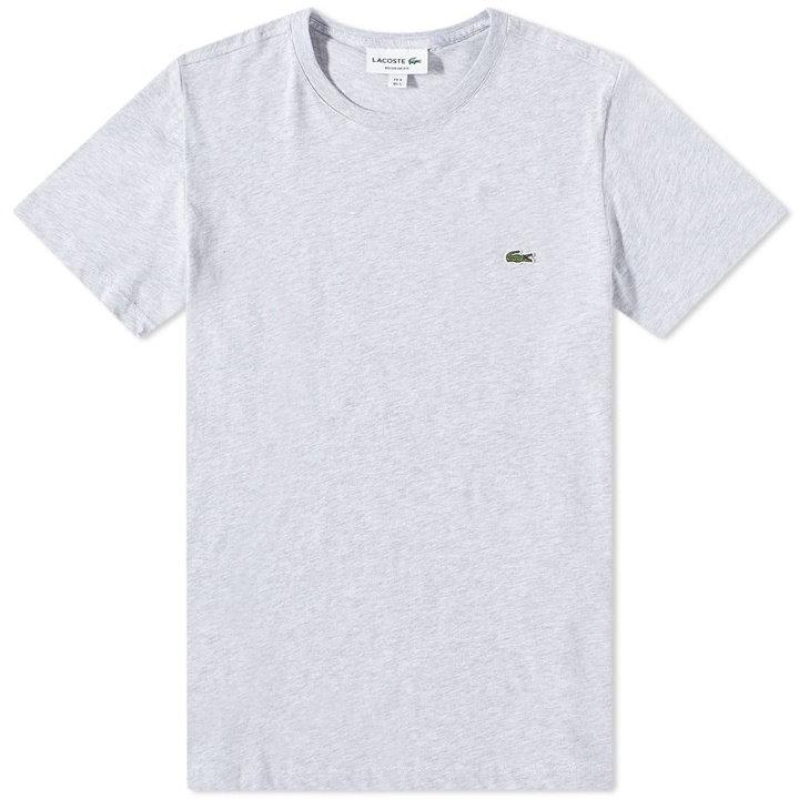 Photo: Lacoste Men's Classic T-Shirt in Silver Marl