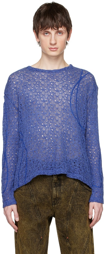Photo: Andersson Bell Blue Watton Sweater