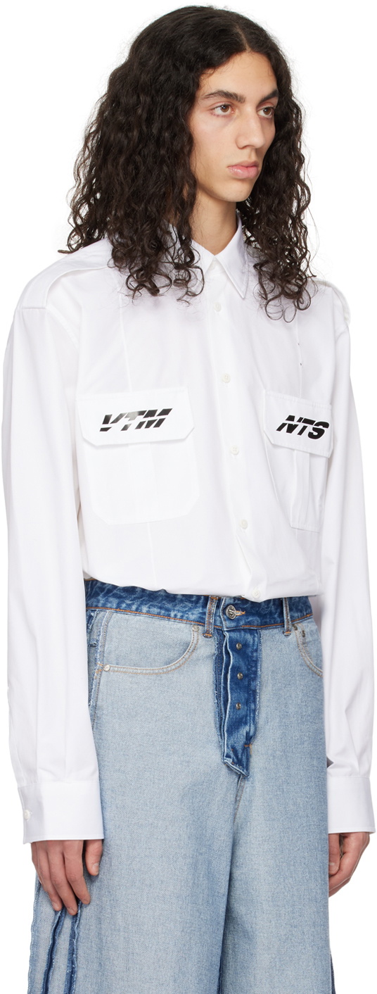 VTMNTS White Police Shirt
