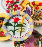 Serax Santiago De Borja stoneware set of 6 dinner plates by Shurleey