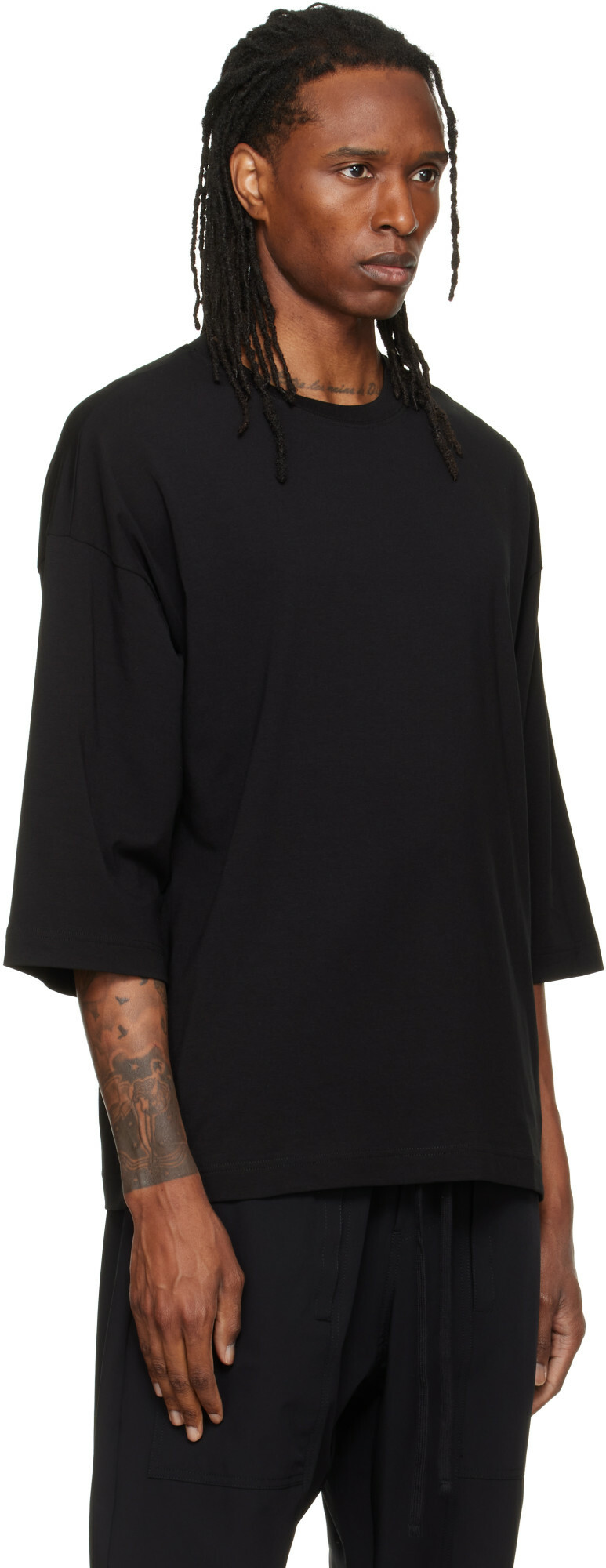 thom/krom Black TS 1005 T-shirt