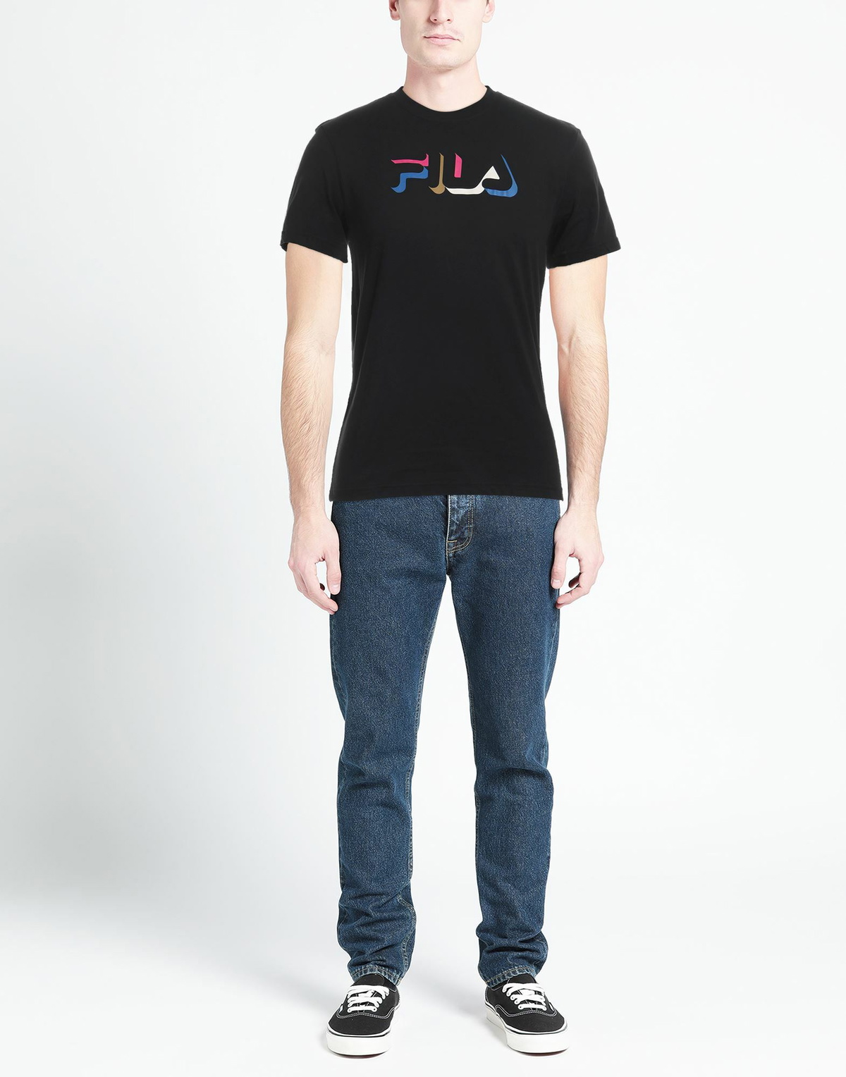 Fila Mens T-shirt in Black
