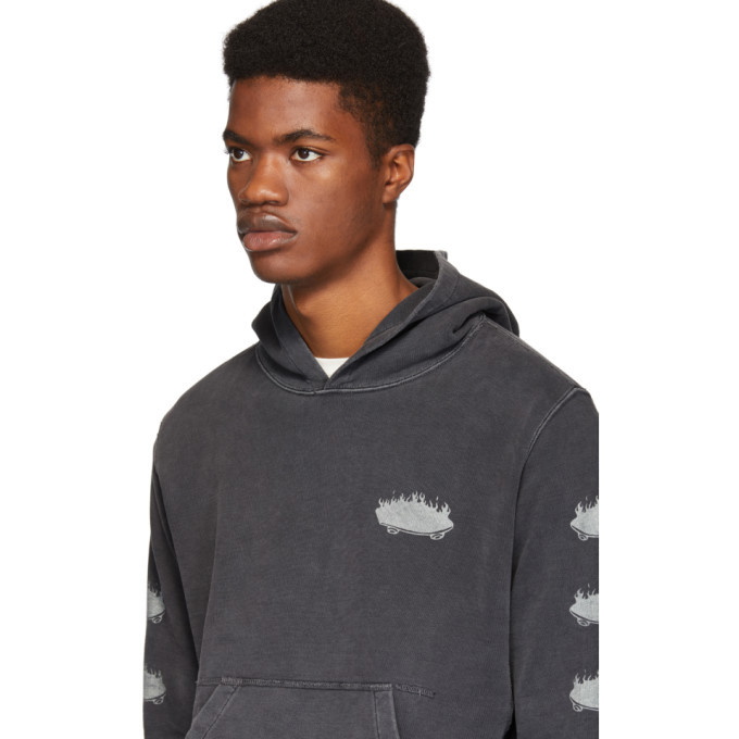 Remi Relief Black Skateboard SP Finish Hoodie Remi Relief