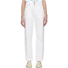 032c White Cosmic Workshop Soft Washed Jeans