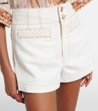 Zimmermann Roselight denim shorts
