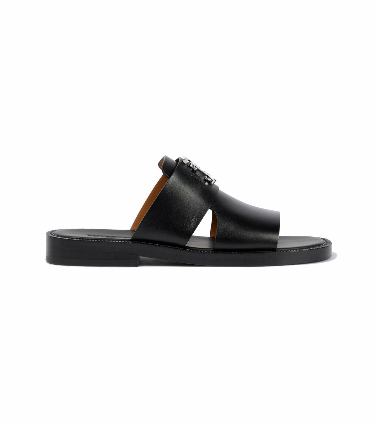 Burberry 100mm Heel Leather Sandal