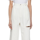 Perks and Mini SSENSE Exclusive White Bri Bri Jeans
