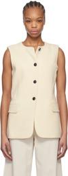 rag & bone Beige Bartlet Vest