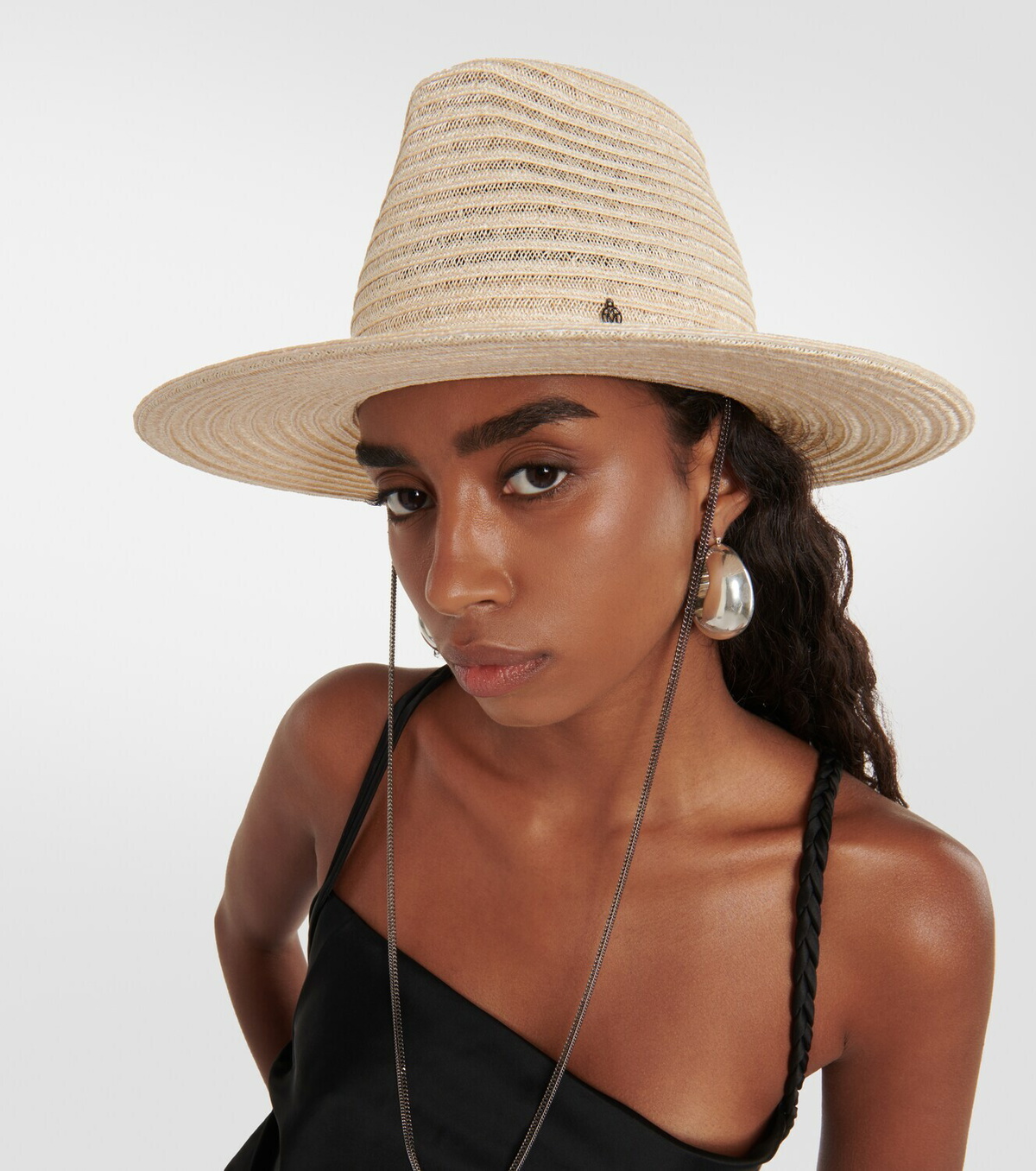 Maison Michel Kyra straw fedora Maison Michel