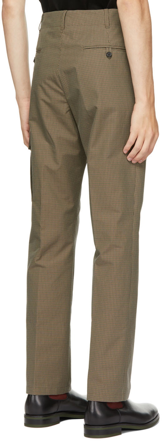 Buy Mr Bowerbird Men Checked Tweed Pleated Cargos Trousers - Trousers for  Men 21128644 | Myntra