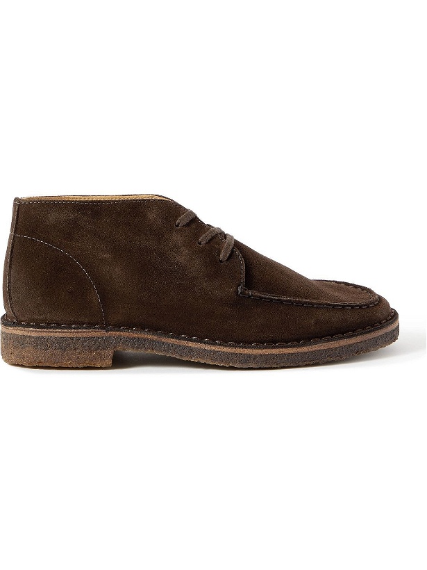 Photo: Drake's - Crosby Suede Desert Boots - Brown