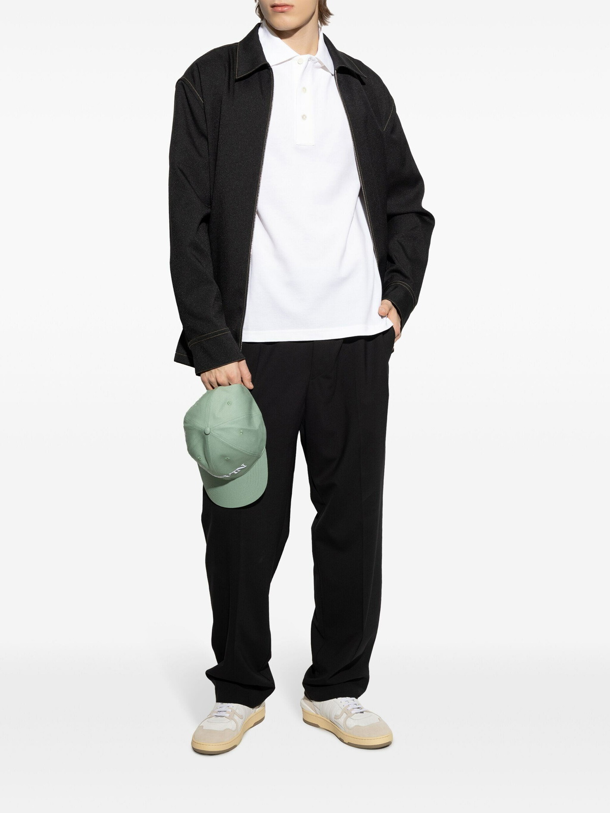 Lanvin Regular Polo in White