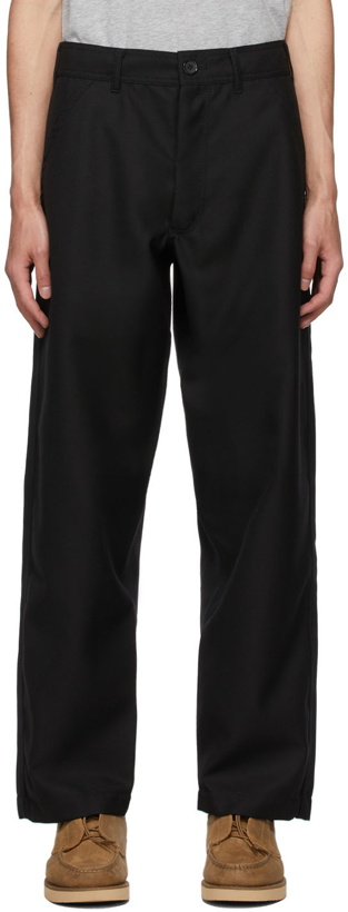 Photo: Comme des Garçons Shirt Black Gabardine Trousers