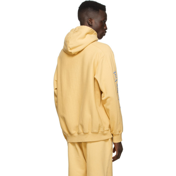 パーカー L Awake Classic Outline Logo Hoodie Awake NY Yellow Classic Outline Logo Hoodie Awake NY