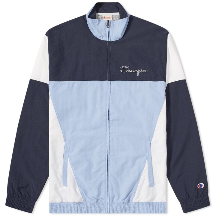 Photo: Champion Reverse Weave Colour Block Track Top