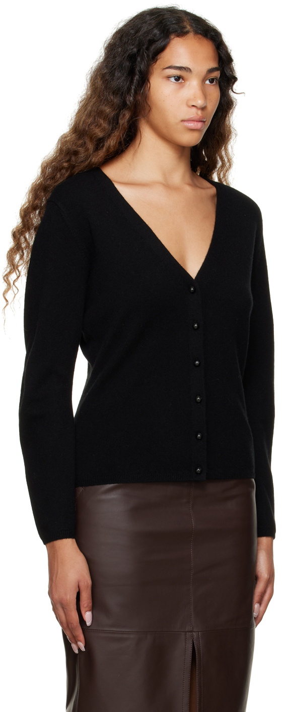 Vince Black Wool Cardigan Vince