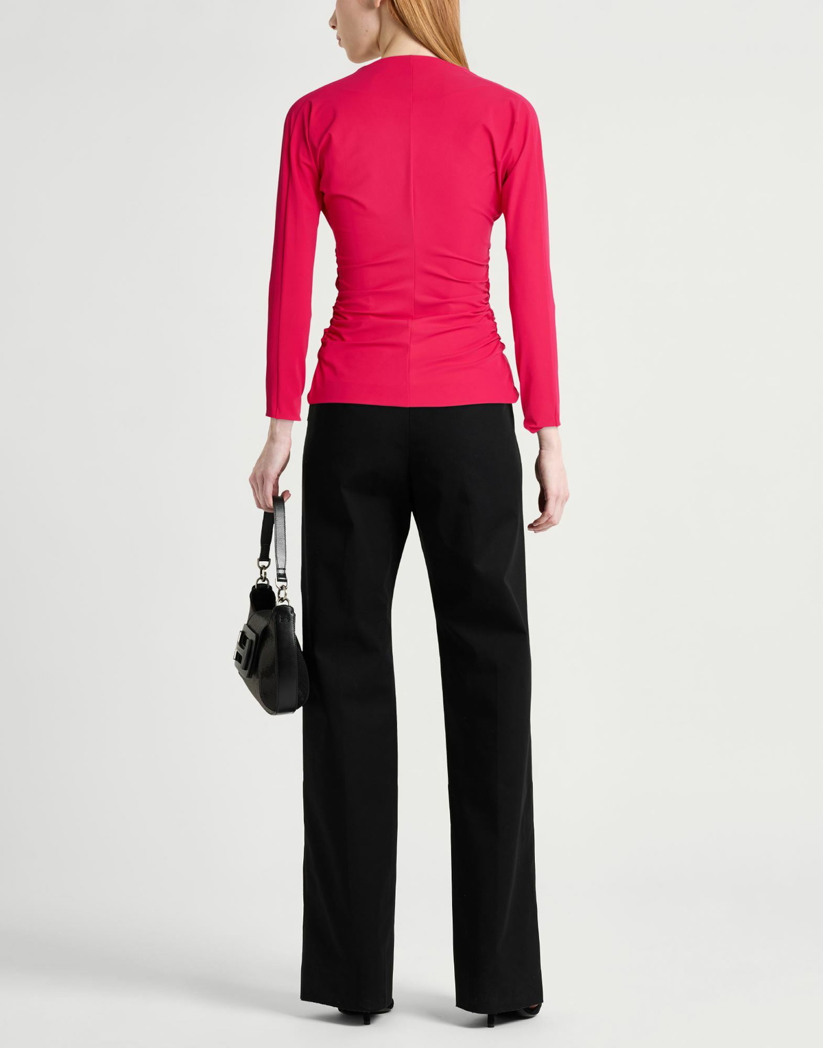Chiara Boni La Petite Robe Womens Top Fuchsia