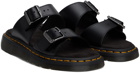 Dr. Martens Black Josef Sandals