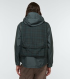 Undercover - Checked layered blouson jacket