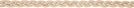 OUR LEGACY Beige 2 CM Braided Belt