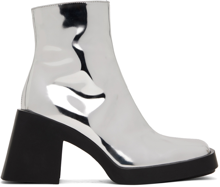 Justine Clenquet Silver Milla Boots Justine Clenquet Justine Clenquet Silver Milla Boots Justine Clenquet