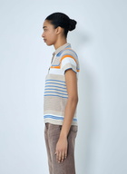 Lacoste Slim Fit Striped Piqué Polo Shirt