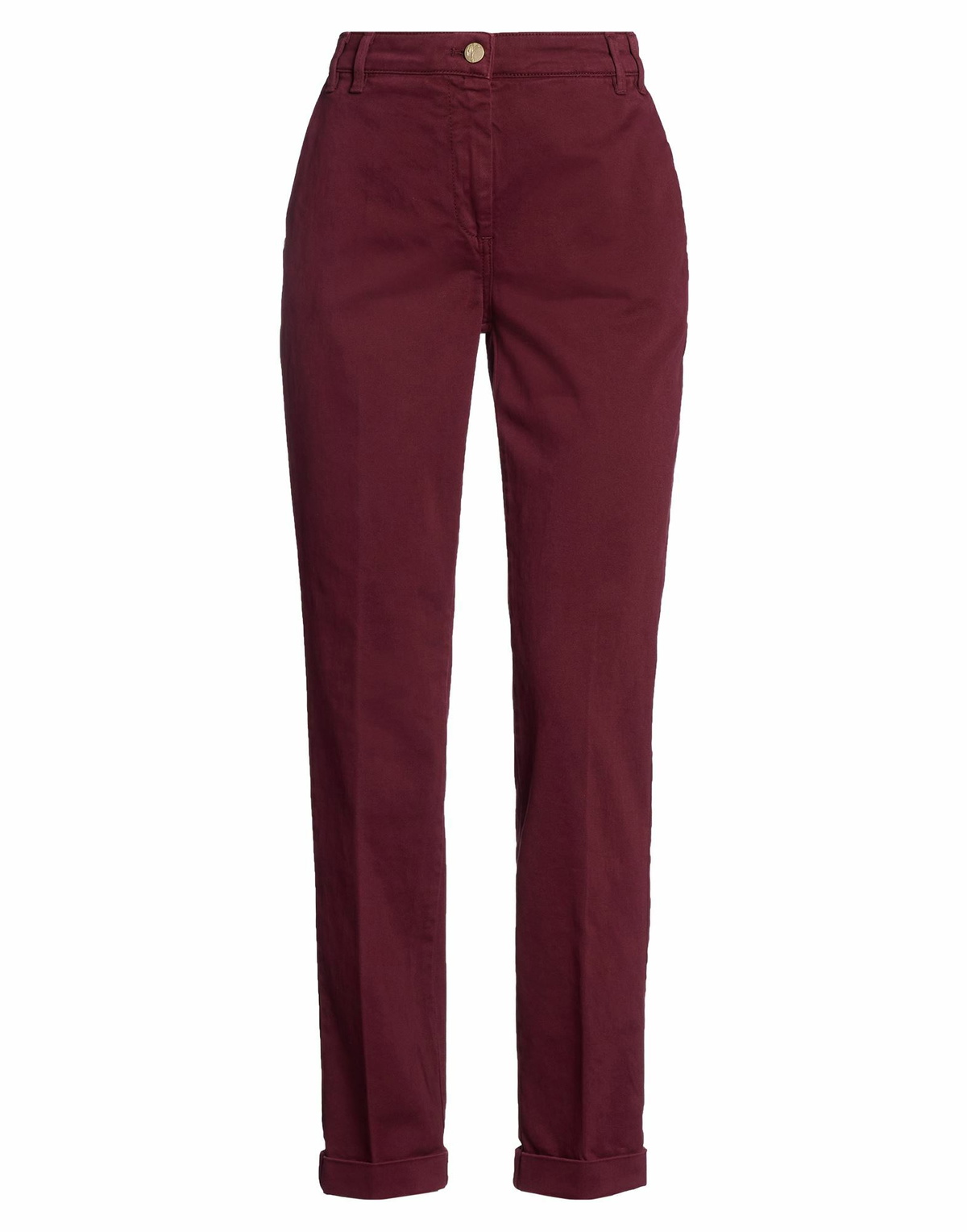 Manila Grace Womens Pants Garnet