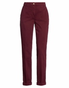 Manila Grace Womens Pants Garnet