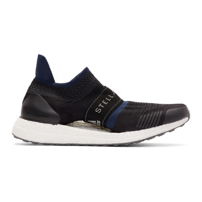 Photo: adidas by Stella McCartney Black and Navy Parley UltraBoost X 3D Sneakers
