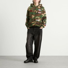 Butter Goods Men's x Peanuts Patches Zip Hoodie in Washed Camo