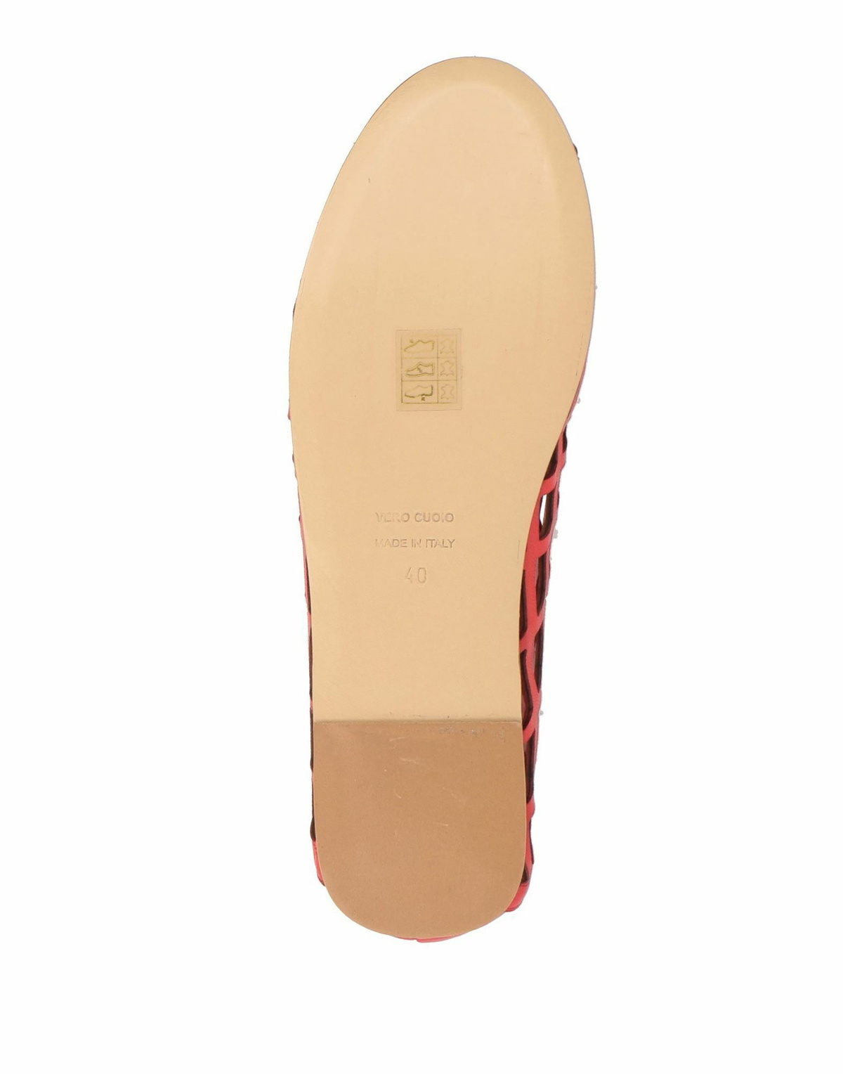 Gia Borghini Womens Ballet flats in Red