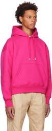 AMI Paris Pink Ami de Cœur Hoodie