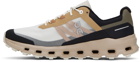 On Black & Beige Cloudvista Sneakers