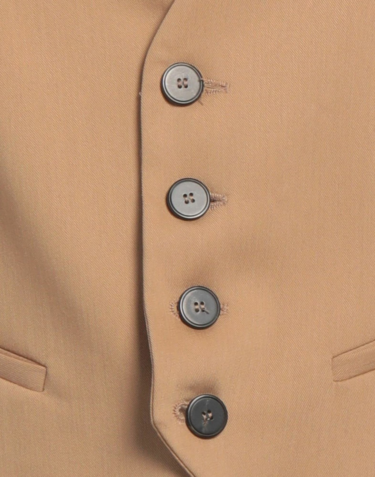 Forte_forte Womens Tailored Vest in Sand