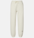 Adidas by Stella McCartney Logo cotton-blend fleece sweatpants