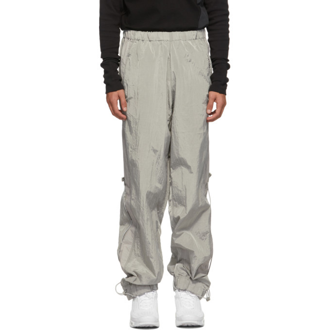 Hyein Seo Grey Logo Wind Lounge Pants Hyein Seo