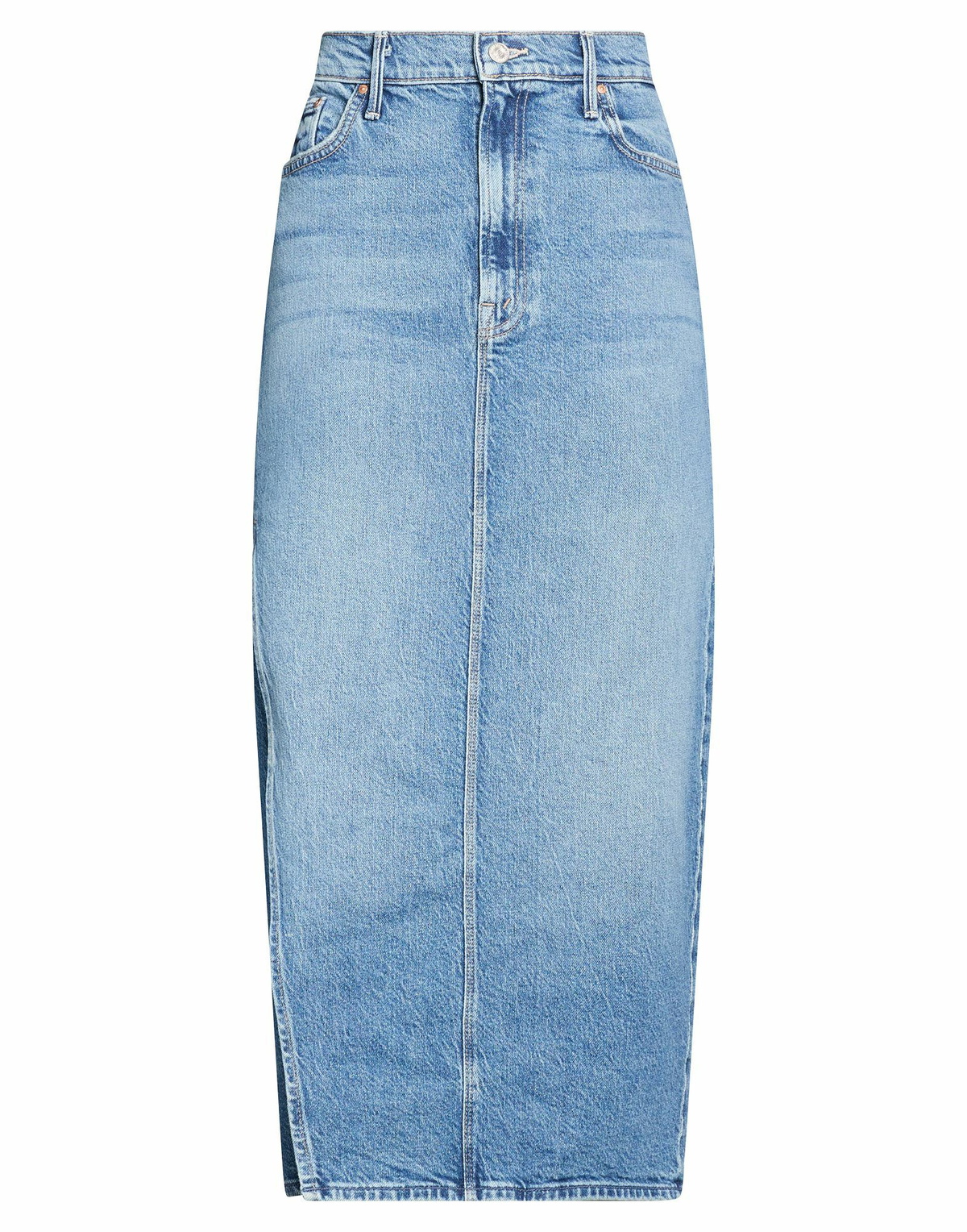 Mother Womens Denim skirt in Blue