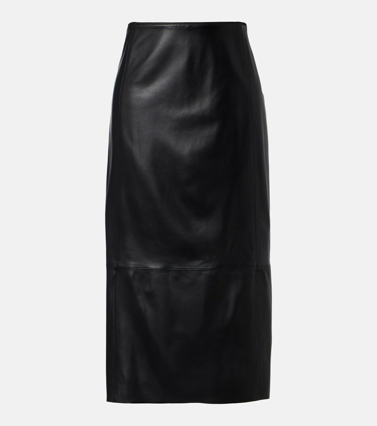 Vince Leather pencil skirt