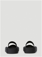 MM6 Maison Margiela - Twin Strap Slides in Black