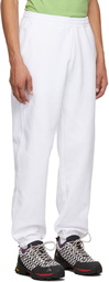 Dime White Classic Logo Sweatpants