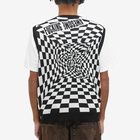 Fucking Awesome Men's Warped Knit Vest in Black