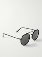 Ray-Ban - Round-Frame Metal Sunglasses