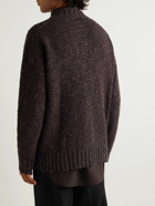 Studio Nicholson - Trinity Wool-Blend Bouclé Sweater - Brown